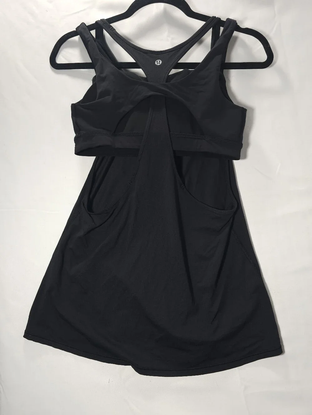 lululemon athletica Black Double-Strap Tank